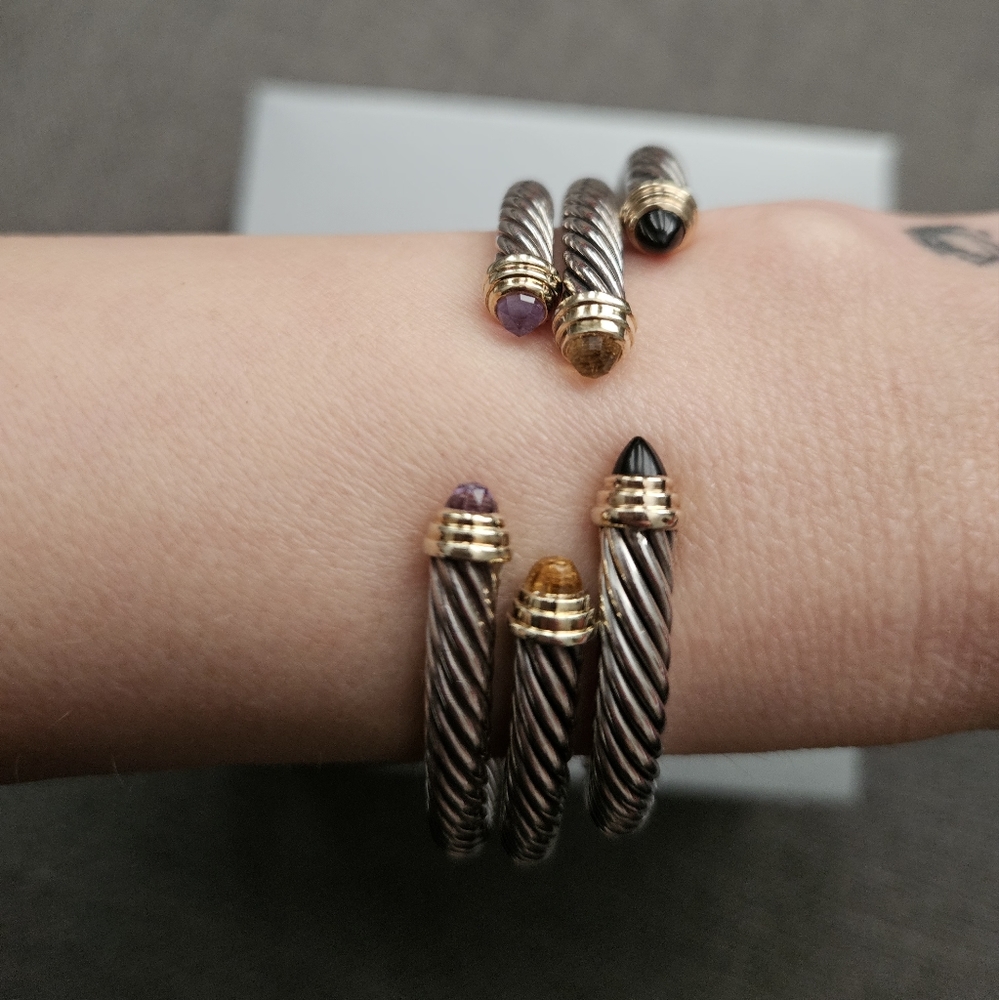 *SOLD* Citrine David Yurman Cable Classics Bracelet 5mm Like New - Picture 14 of 17